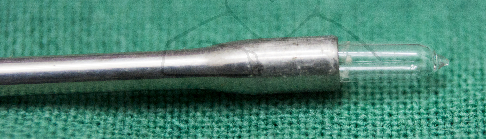 Laryngoskop - Detailaufnahme der Lampe